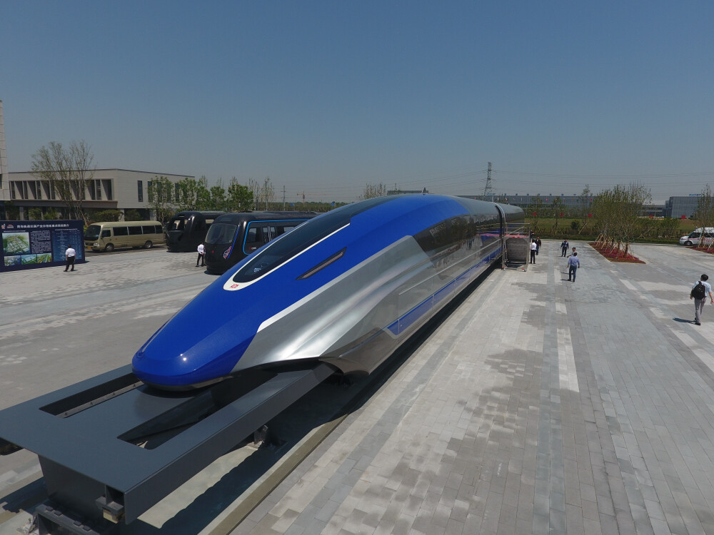 China a dezvăluit un model de tren Maglev, ”plutitor”, capabil să atingă 600 km/h - Imaginea 1