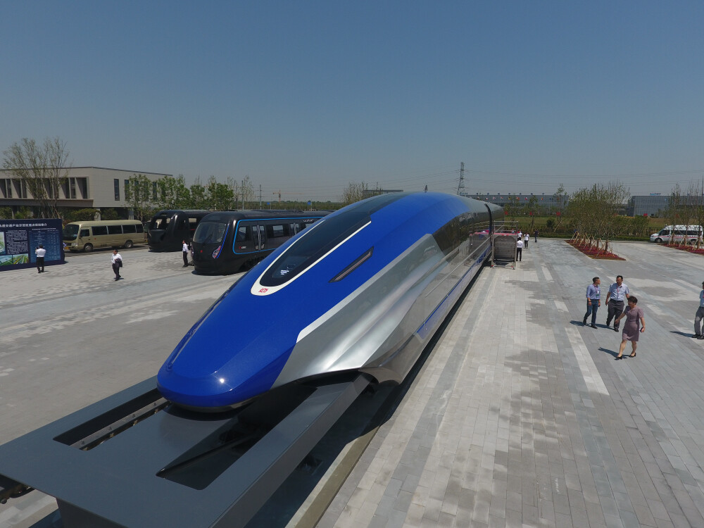 China a dezvăluit un model de tren Maglev, ”plutitor”, capabil să atingă 600 km/h - Imaginea 2