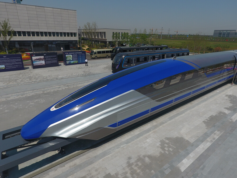 China a dezvăluit un model de tren Maglev, ”plutitor”, capabil să atingă 600 km/h - Imaginea 3