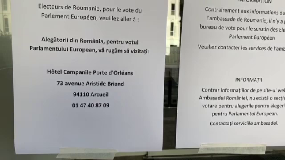 Adresă greșită la o secție de vot din Franța. Românii au fost trimiși de MAE la un hotel - Imaginea 2