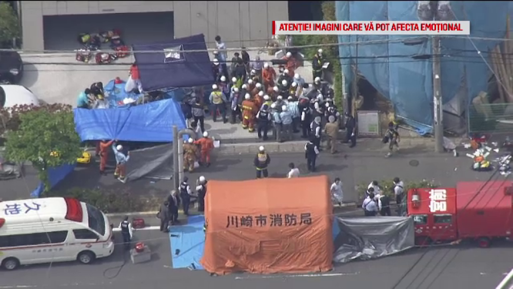 Mărturii de la locul atacului din Japonia: 