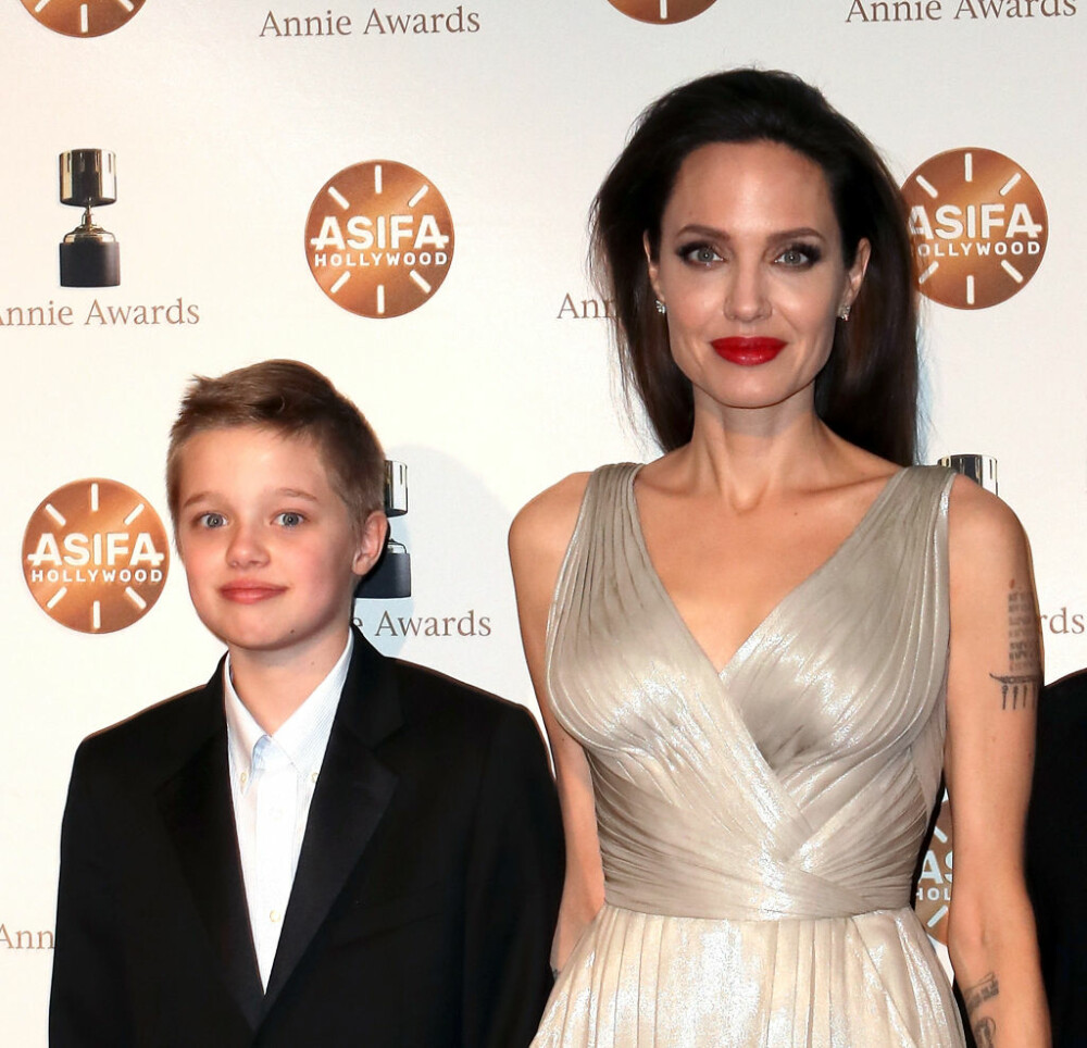 Angelina Jolie și Brad Pitt, cadou special pentru aniversarea de 14 ani a fiicei lor, Shiloh - Imaginea 1