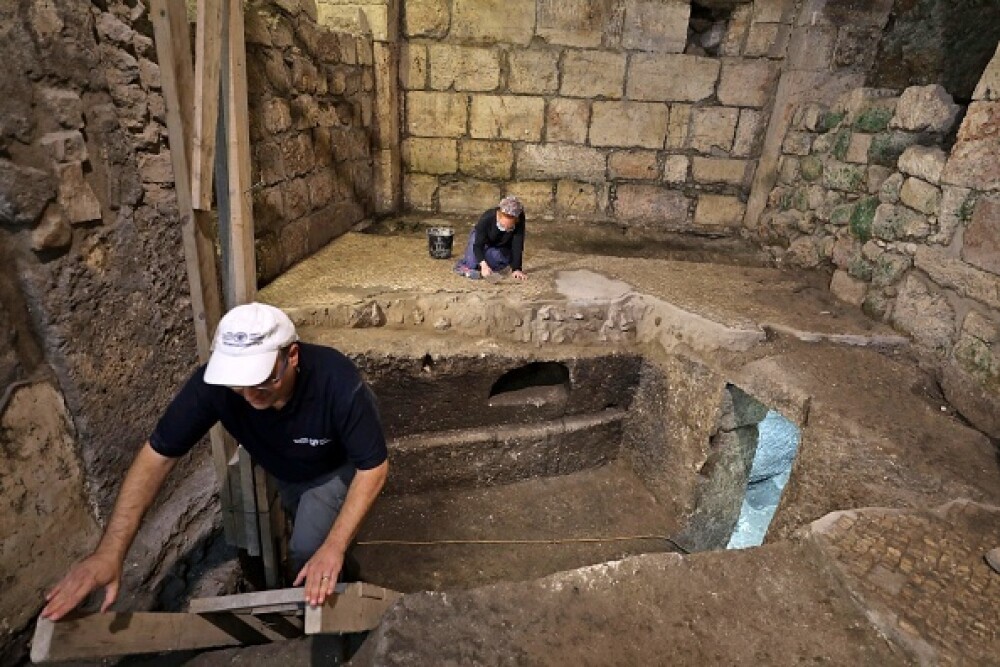 Descoperire incredibilă la Ierusalim, cu o vechime de circa 2.000 de ani. GALERIE FOTO - Imaginea 1
