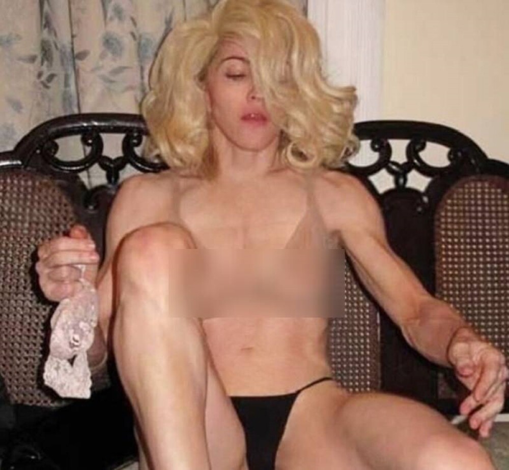 Cum arată Madonna topless la 61 de ani. Fanii sunt uimiți: ”Wow, arăți fabulos” - Imaginea 1