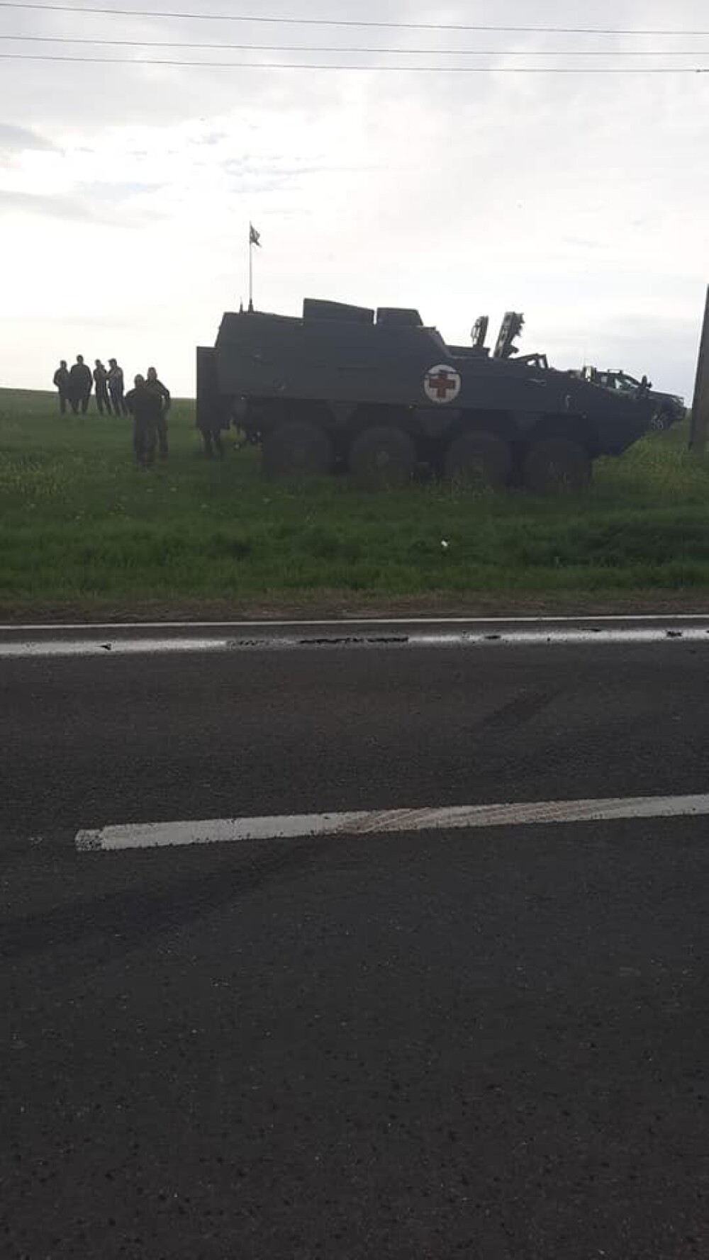 Militarii polonezi care se îndreptau la exerciţiul Dacia 21 Livex au acordat primul ajutor la un accident GALERIE FOTO - Imaginea 2