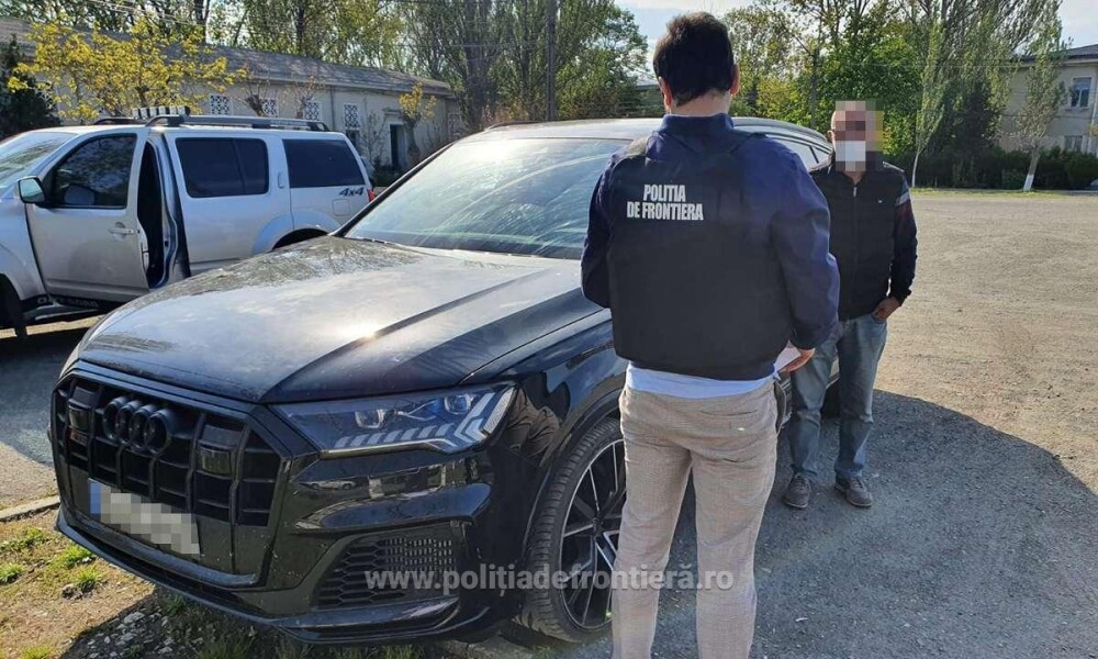 Autoturism de lux de peste 100.000 de euro, furat din Germania, descoperit de poliţiştii de frontieră constănțeni - Imaginea 1