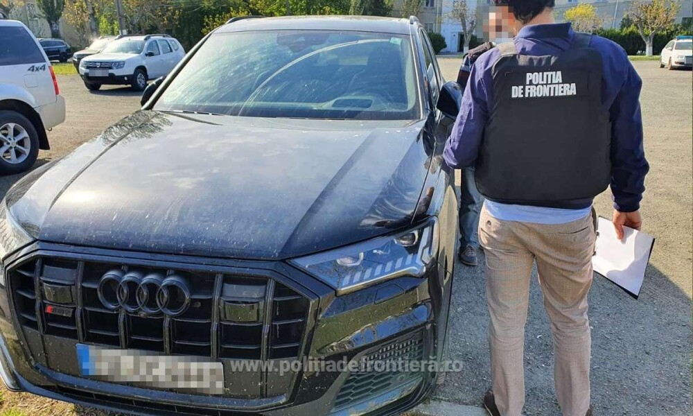 Autoturism de lux de peste 100.000 de euro, furat din Germania, descoperit de poliţiştii de frontieră constănțeni - Imaginea 2