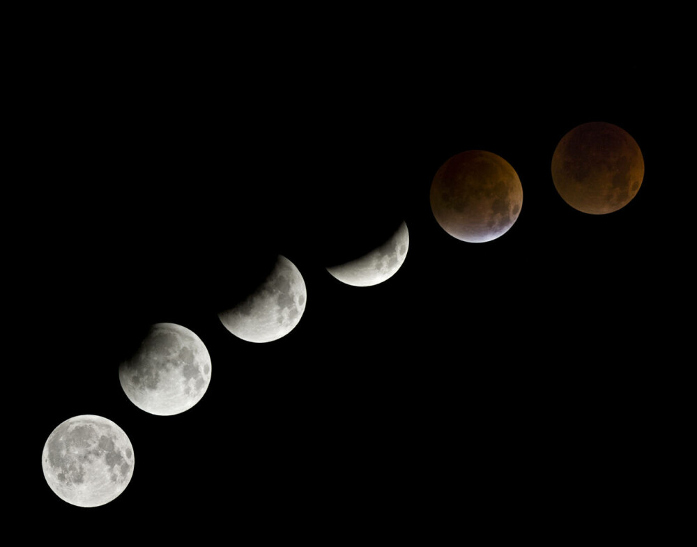 Eclipsă de Lună pe 14 martie 2025. Vezi eclipsa totală de Lună Sângerie în imagini - GALERIE FOTO - Imaginea 3