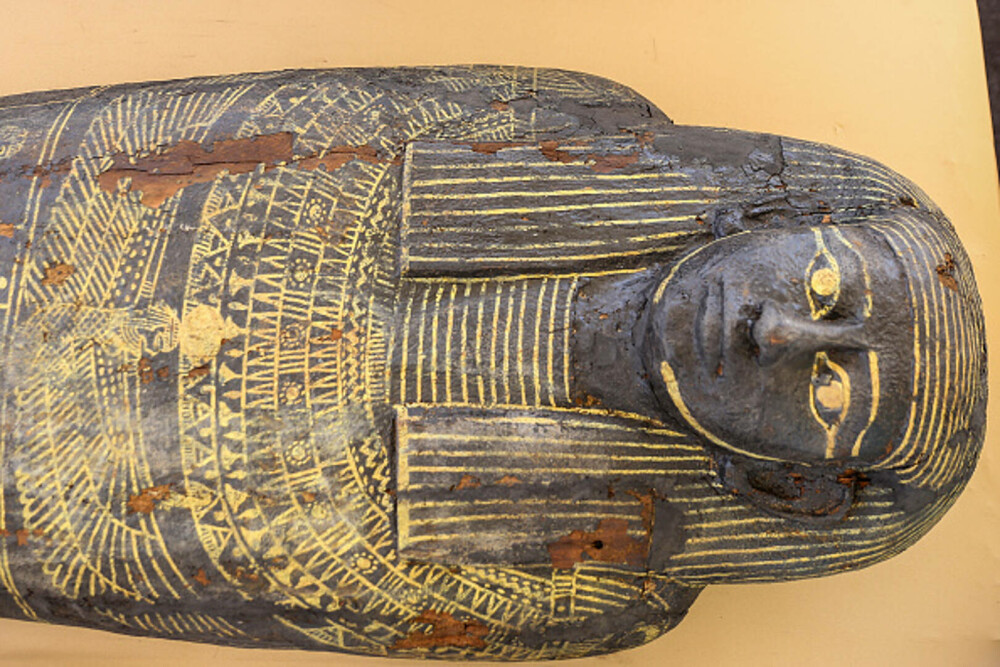 Arheologii au deschis sute de sarcofage din Egipt care au stat închise 2.500 de ani. Ce au găsit în unul dintre ele. FOTO - Imaginea 6