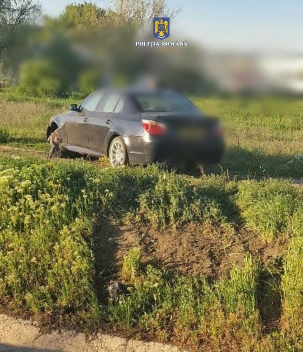 Șoferul unui BMW înmatriculat în UK, prins că mergea cu 206/ km/h în Teleorman, amendat cu 1.000 de euro - Imaginea 1