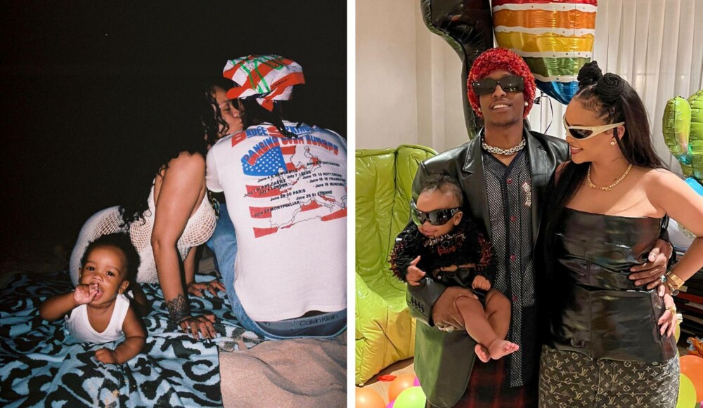 Rihanna și A$AP Rocky, imagini emoționante cu fiul lor, la aniversarea de un an | GALERIE FOTO - Imaginea 1