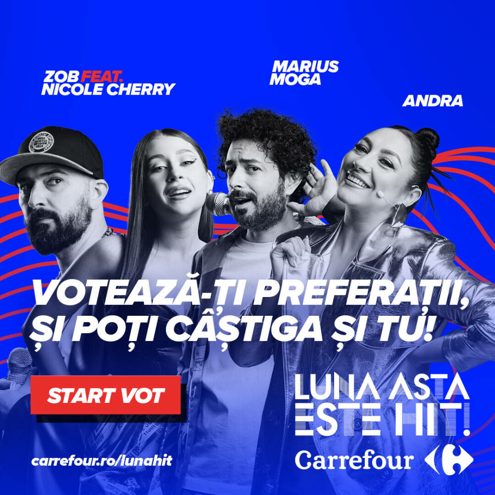 (P) Luna HIT – campania aniversară Carrefour care oferă clienților premii, muzică bună și mii de produse la cel mai mic preț - Imaginea 2