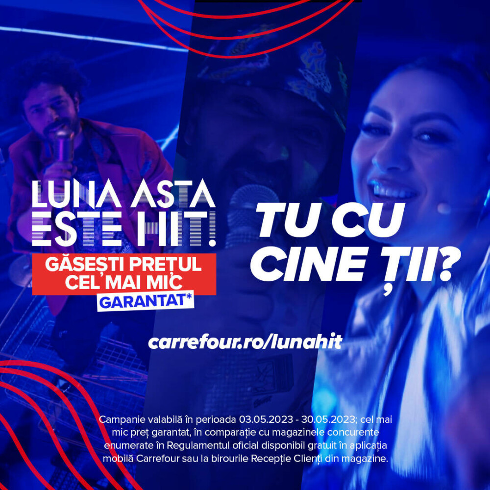 (P) Luna HIT – campania aniversară Carrefour care oferă clienților premii, muzică bună și mii de produse la cel mai mic preț - Imaginea 9