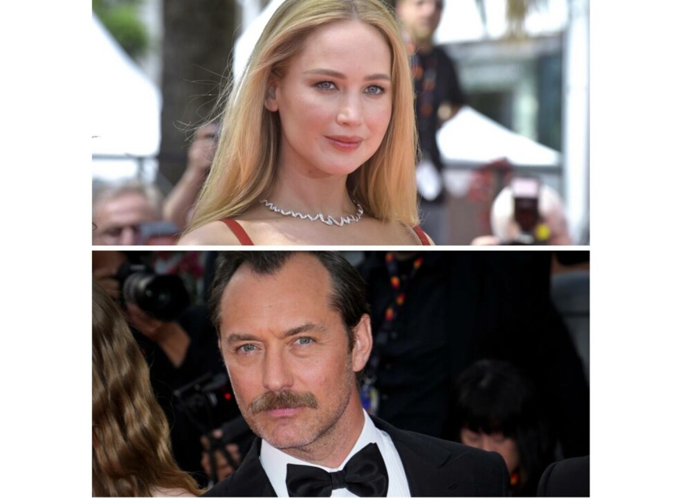 Festivalul de Film de la Cannes. Ce ținuțe au purtat actorii Jennifer Lawrence și Jude Law pe covorul roșu | GALERIE FOTO - Imaginea 1