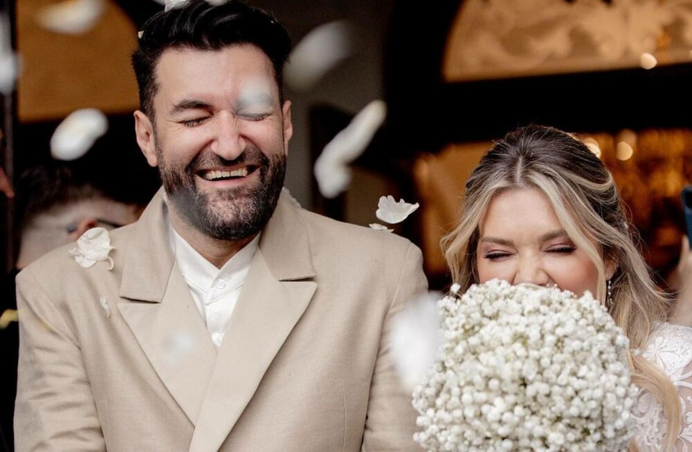 Nunta lui Smiley și a Ginei Pistol, în imagini. Cele mai cunoscute vedete din România au fost prezente | GALERIE FOTO - Imaginea 61