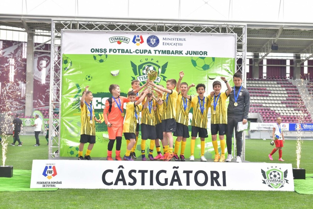 (P) ONSȘ Fotbal - Cupa Tymbark Junior la final de ediție. Cine sunt campionii? - Imaginea 4