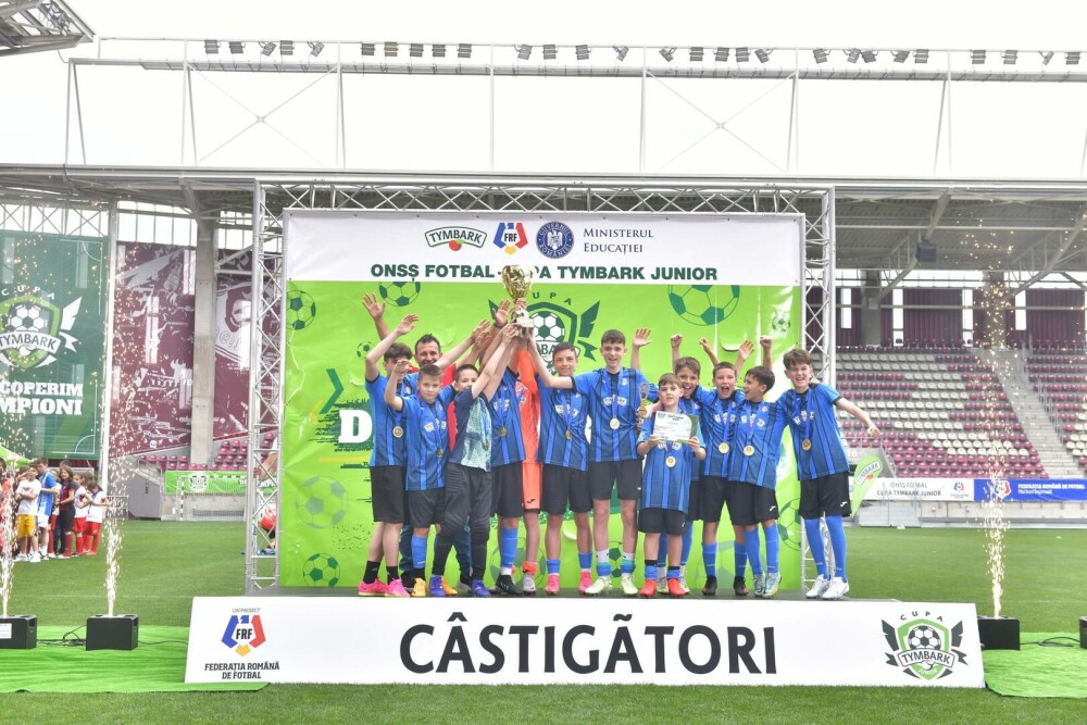 (P) ONSȘ Fotbal - Cupa Tymbark Junior la final de ediție. Cine sunt campionii? - Imaginea 8