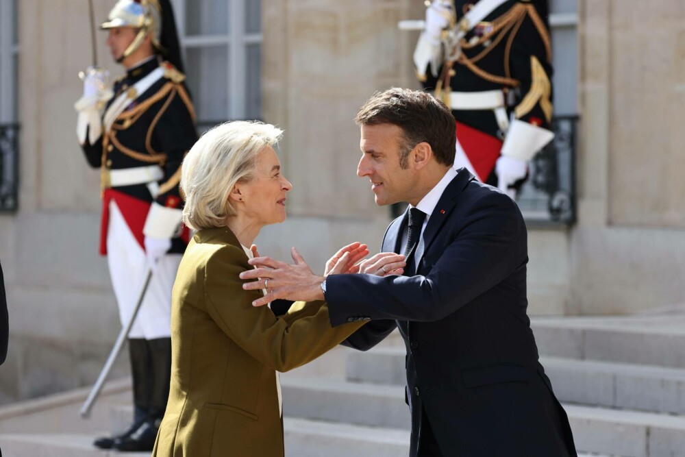 Xi Jinping a fost primit de Emmanuel Macron la Palatul Elysee. Mesajul președintelui Chinei pentru europeni - Imaginea 20