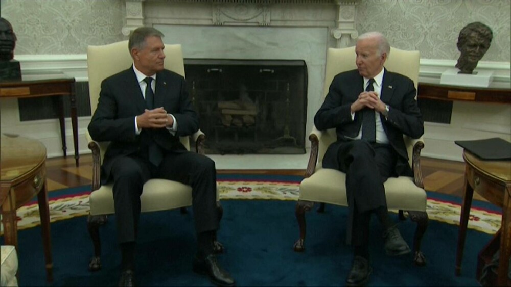 VIDEO. Joe Biden i-a mulțumit lui Klaus Iohannis la Casa Albă: ”Ați depășit orice așteptări” - Imaginea 2