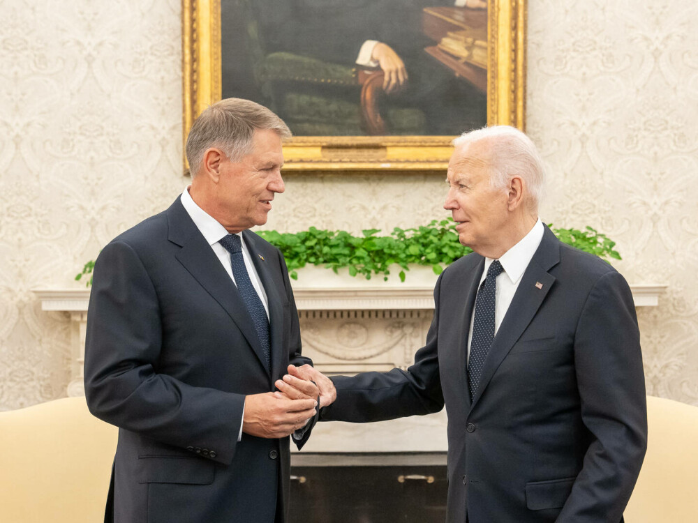 VIDEO. Joe Biden i-a mulțumit lui Klaus Iohannis la Casa Albă: ”Ați depășit orice așteptări” - Imaginea 4