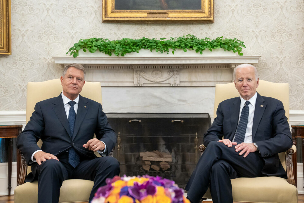 VIDEO. Joe Biden i-a mulțumit lui Klaus Iohannis la Casa Albă: ”Ați depășit orice așteptări” - Imaginea 7