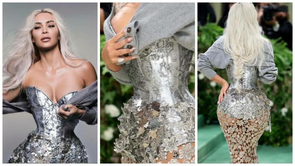 „Câte coaste și-a scos?”. Controversa din jurul corsetului lui Kim Kardashian care i-a făcut o talie minusculă | FOTO - Imaginea 21