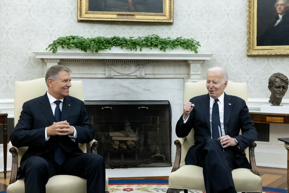 Klaus Iohannis, în vizită la Casa Albă: „Statele Unite nu au un aliat mai bun decât România” - Imaginea 1