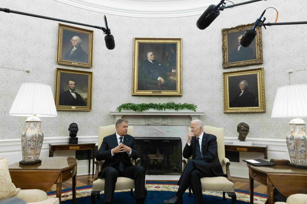 Klaus Iohannis, în vizită la Casa Albă: „Statele Unite nu au un aliat mai bun decât România” - Imaginea 5