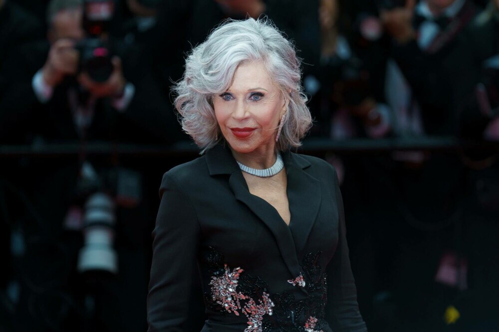 Jane Fonda a furat toată atenția la Festivalul de la Cannes. Actrița de 86 de ani a avut o apariție radiantă. GALERIE FOTO - Imaginea 2