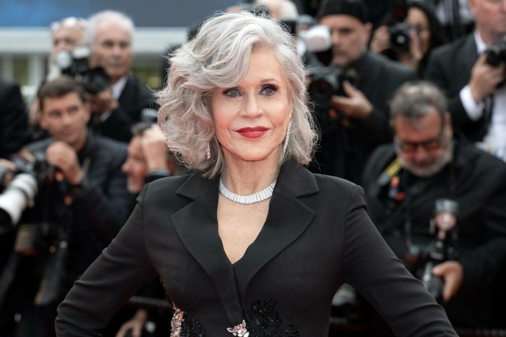 Jane Fonda a furat toată atenția la Festivalul de la Cannes. Actrița de 86 de ani a avut o apariție radiantă. GALERIE FOTO - Imaginea 4