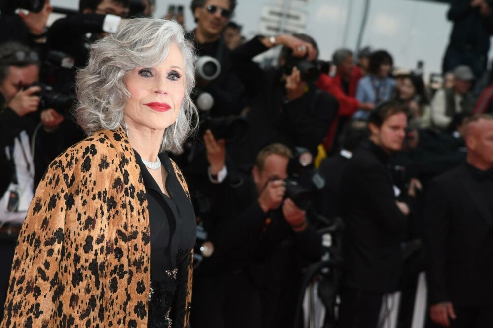 Jane Fonda a furat toată atenția la Festivalul de la Cannes. Actrița de 86 de ani a avut o apariție radiantă. GALERIE FOTO - Imaginea 6