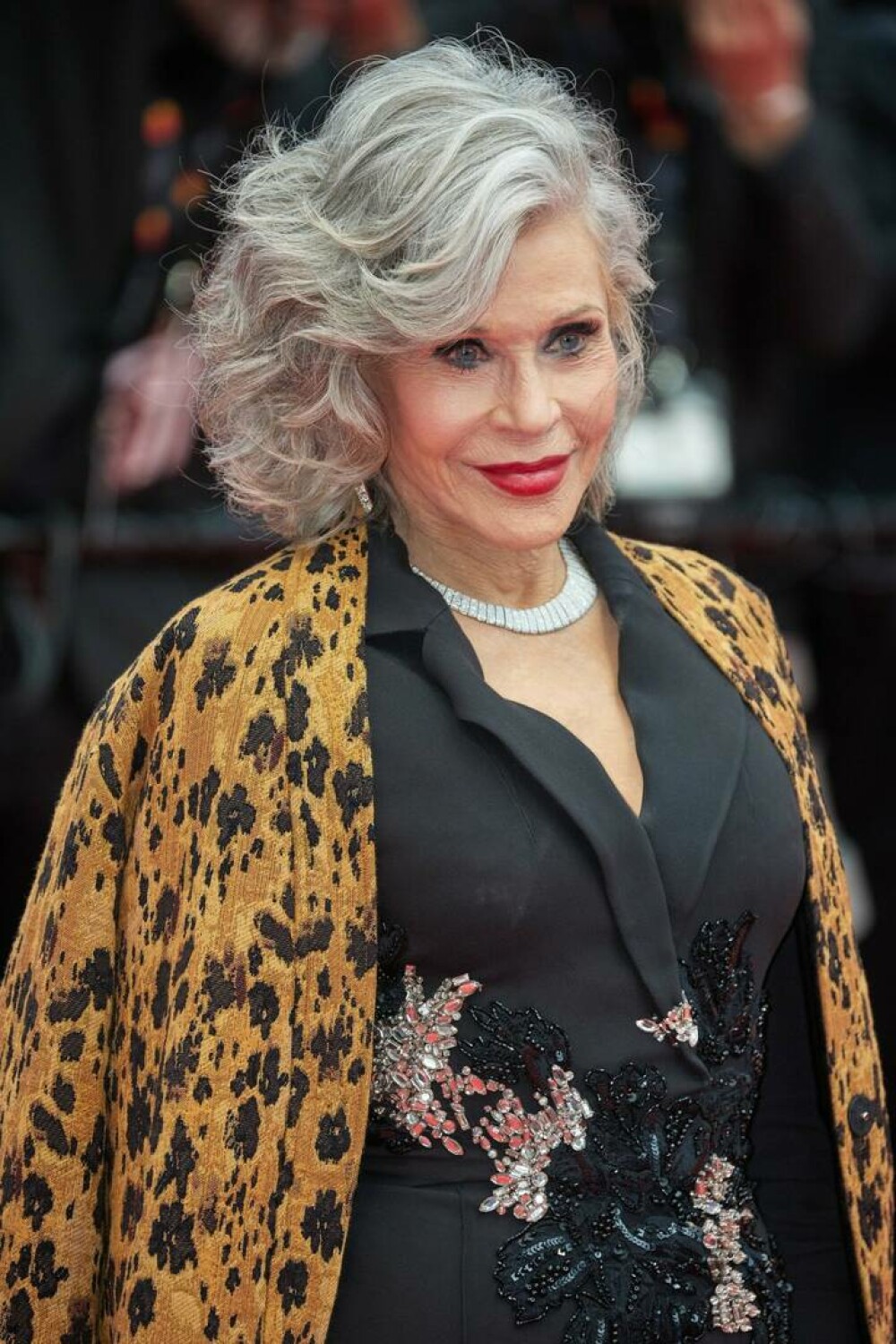 Jane Fonda a furat toată atenția la Festivalul de la Cannes. Actrița de 86 de ani a avut o apariție radiantă. GALERIE FOTO - Imaginea 8