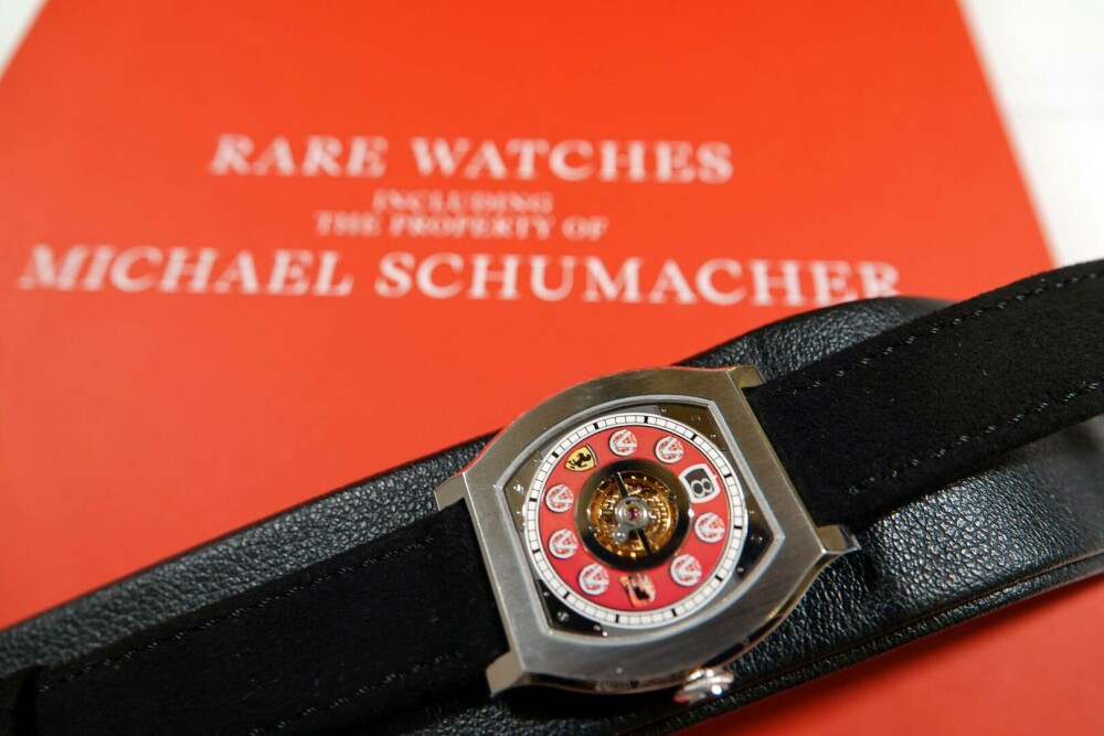 Ceasurile de lux ale lui Michael Schumacher au fost vândute la licitaţie cu peste 4 milioane de euro. FOTO - Imaginea 4
