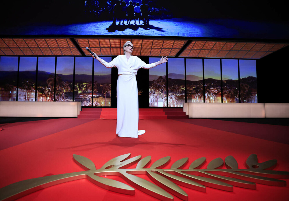 Meryl Streep, recompensată cu un Palme d'Or la festivalul de Film de la Cannes. „Sunt fericită că nu v-aţi plictisit de mine” - Imaginea 12