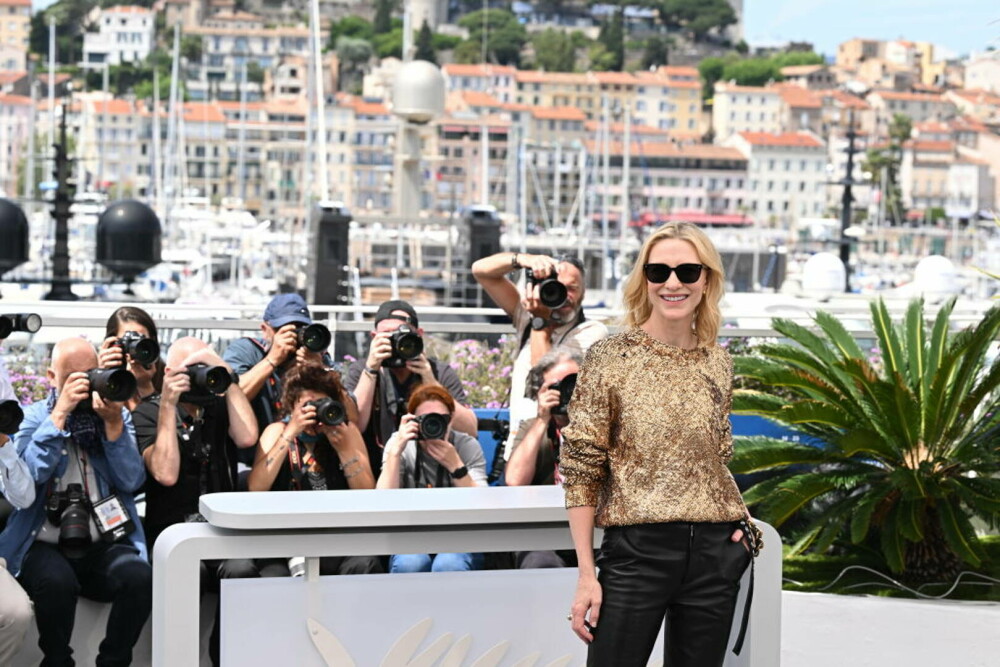 Cate Blanchett a atras toate privirile pe covorul roșu de la Cannes. Ce ținută a purtat vedeta | FOTO - Imaginea 1