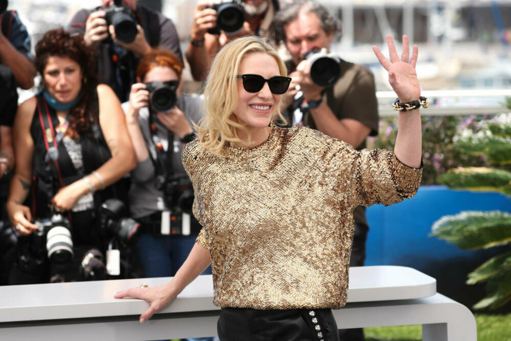 Cate Blanchett a atras toate privirile pe covorul roșu de la Cannes. Ce ținută a purtat vedeta | FOTO - Imaginea 6
