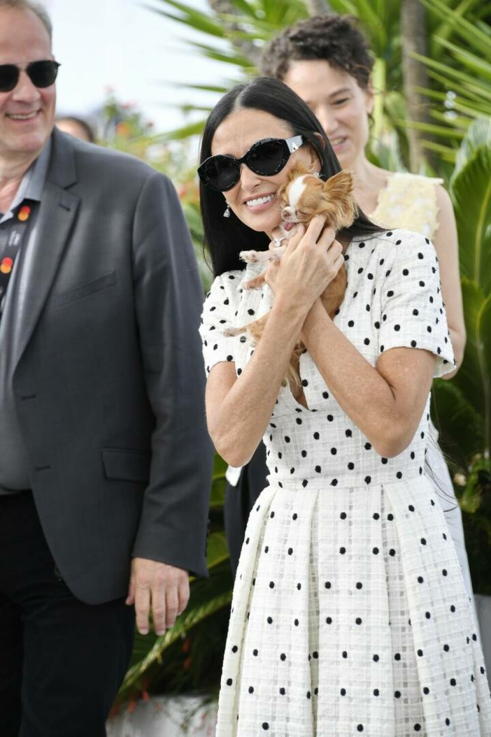 Demi Moore, ravisantă la Cannes. Actrița de 61 de ani joacă într-un film horror. GALERIE FOTO - Imaginea 6