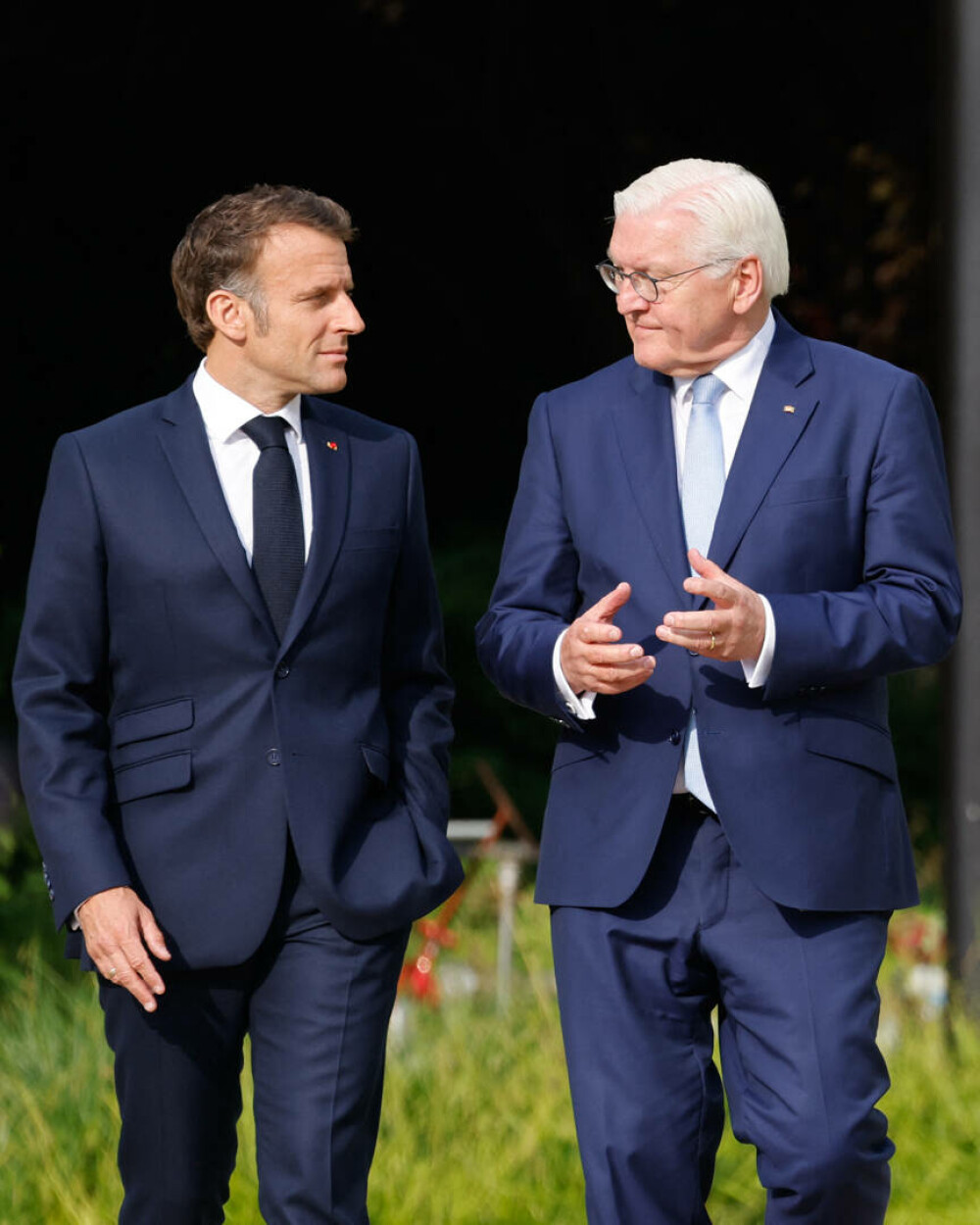 Într-o vizită de stat la Berlin, preşedintele Macron a spus că relaţiile franco-germane sunt „indispensabile” - Imaginea 5