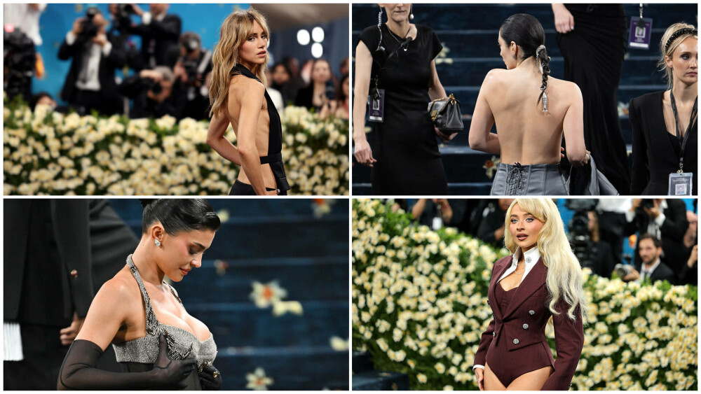 Vedete cu pielea la vedere la Met Gala 2025. Cele mai îndrăznețe rochii transparente purtate pe covorul roșu | FOTO - Imaginea 57