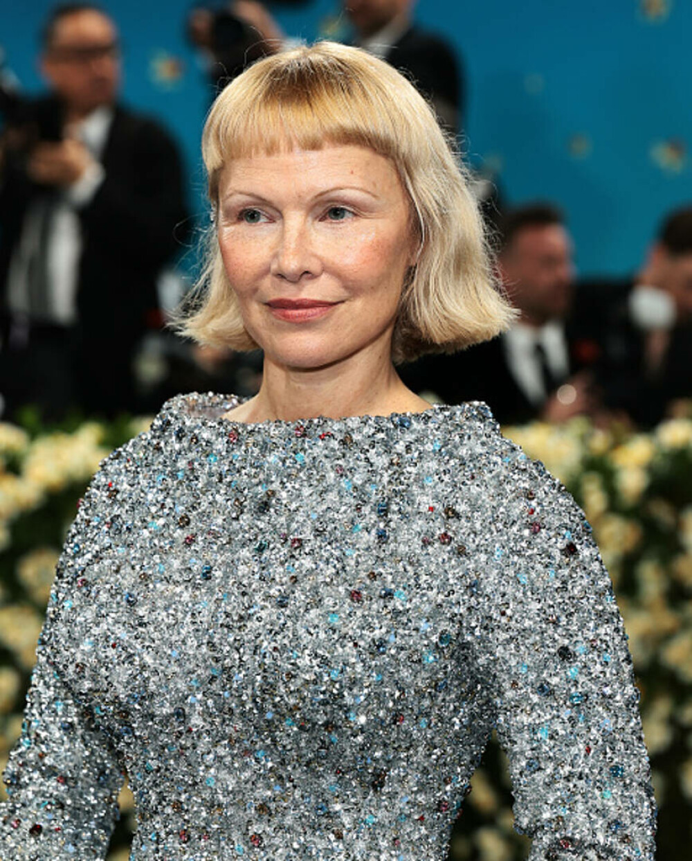 Pamela Anderson a apărut cu un nou look la Met Gala 2025. Cine a însoțit-o pe actriță pe covorul roșu. GALERIE FOTO - Imaginea 19