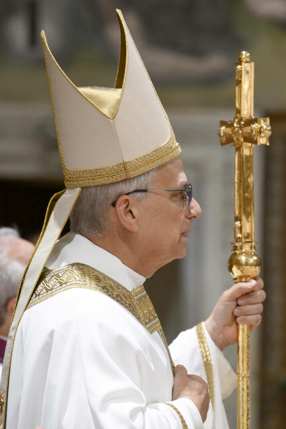 Primele imagini cu Papa Leon al XIV-lea ca Suveran Pontif. Ce a spus la prima slujbă. GALERIE FOTO - Imaginea 21