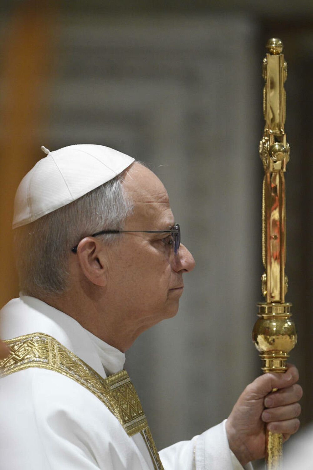 Primele imagini cu Papa Leon al XIV-lea ca Suveran Pontif. Ce a spus la prima slujbă. GALERIE FOTO - Imaginea 22