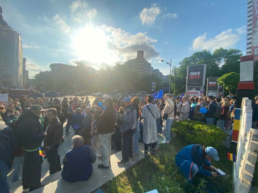 Miting proeuropean în Bucureşti, dar şi în marile oraşe ale României. ”Diaspora, nu da. România e şi a ta!”. VIDEO - Imaginea 3