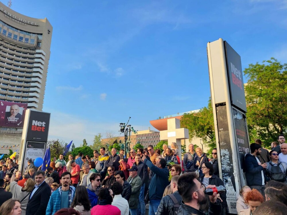 Miting proeuropean în Bucureşti, dar şi în marile oraşe ale României. ”Diaspora, nu da. România e şi a ta!”. VIDEO - Imaginea 10