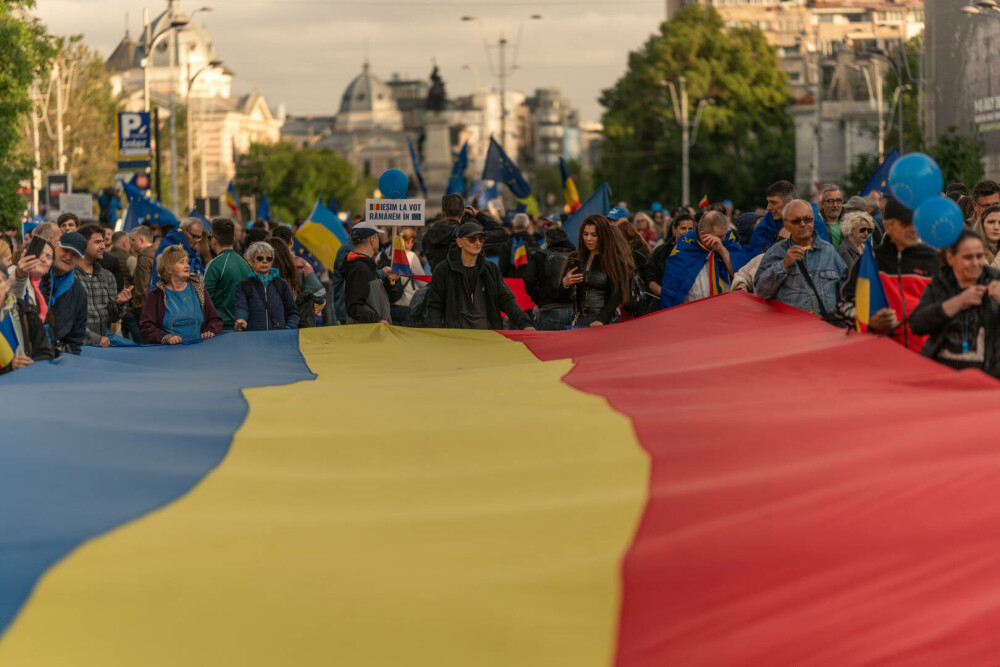Miting proeuropean în Bucureşti, dar şi în marile oraşe ale României. ”Diaspora, nu da. România e şi a ta!”. VIDEO - Imaginea 14