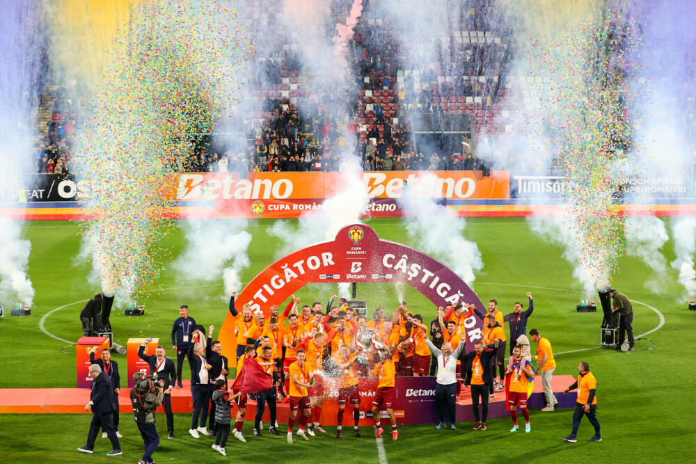 CFR Cluj a cucerit Cupa României, după 3-2 cu FC Hermannstadt în finală - Imaginea 1