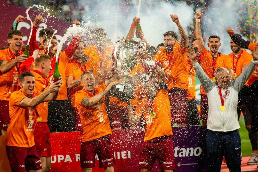 CFR Cluj a cucerit Cupa României, după 3-2 cu FC Hermannstadt în finală - Imaginea 5