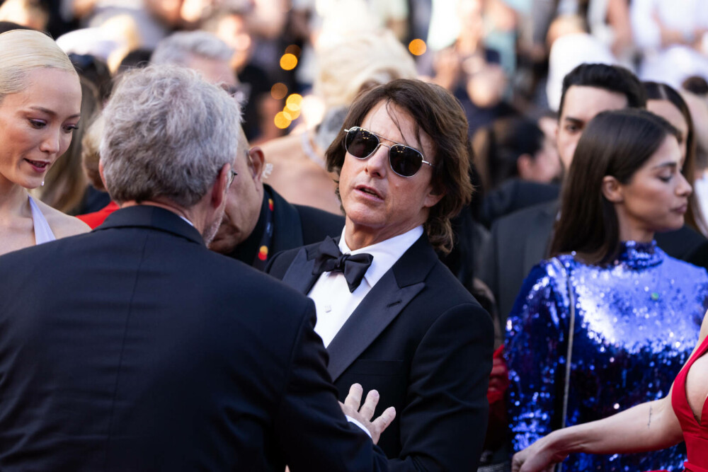 Tom Cruise, starul zilei la Festivalul de Film de la Cannes. Actorul a strălucit pe covorul roșu. GALERIE FOTO - Imaginea 3