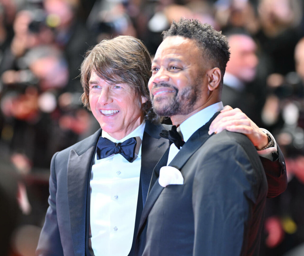 Tom Cruise, starul zilei la Festivalul de Film de la Cannes. Actorul a strălucit pe covorul roșu. GALERIE FOTO - Imaginea 12
