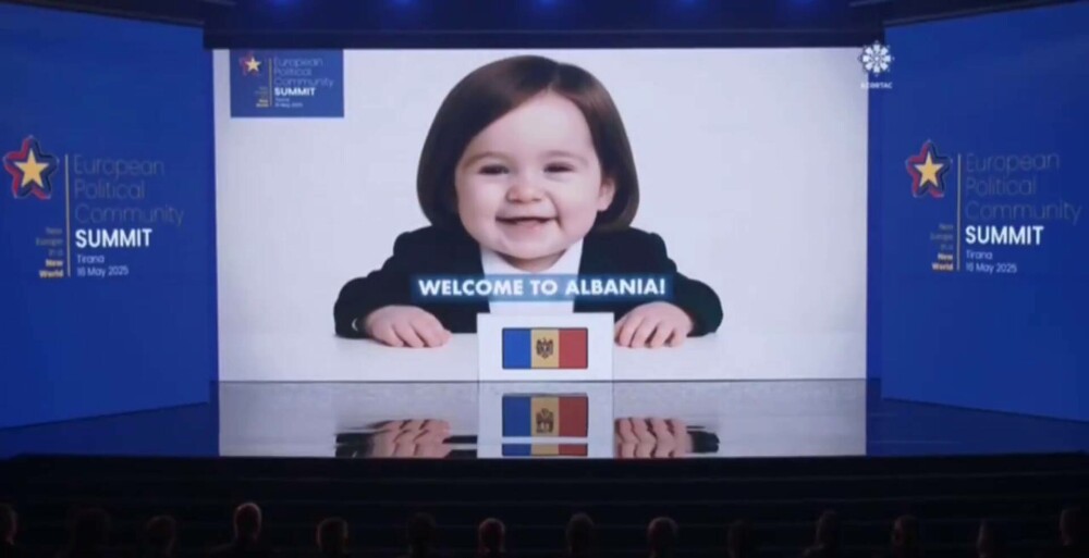 Start neobișnuit la summitul CPE din Tirana. Cei mai puternici oameni din Europa, transformații în bebeluși de AI - Imaginea 7